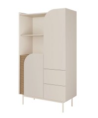 Knihovna Carmina R4 macadamia/dub jarní