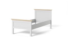 Postel Provence 801 90x200 bílá/dub