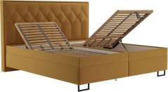 Postel Tobin 180x200 žlutá