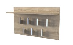 Nástěnný věšák Modis 2F dub sonoma