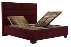 Postel Saimi 180x200 N90 vínová