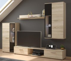 Obývací stěna Silos dub sonoma