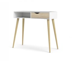 Stolek Retro 388 bílá/dub sonoma