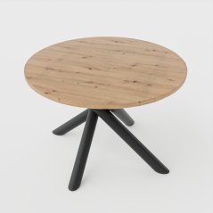 Jídelní stůl Osman kulatý dub artisan