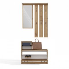 Předsíňová stěna Jantar dub artisan