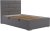 Postel Toriana 120x200 tmavě šedá