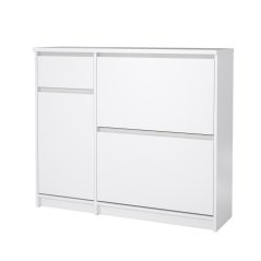 Botník Simplicity 206 bílý lesk