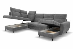 Sedací souprava Tova XL levá - Monolith 85