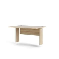Výškově nastavitelný psací stůl Office 80400/382 dub sonoma/bílá