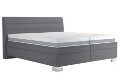 Postel Veneta 180x200 Ashley tmavě šedá