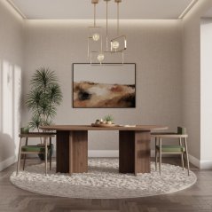 Jídelní stůl Loan ořech okapi