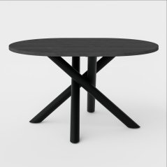 Jídelní stůl Osman oválný jasan portland tmavý