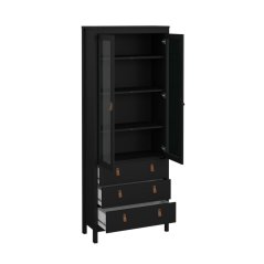 Vitrína Real černá