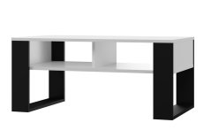 Konferenční stolek Sava 2 bílá/černá