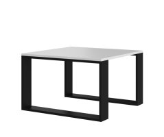 Konferenční stolek Sava MINI bílá/černá