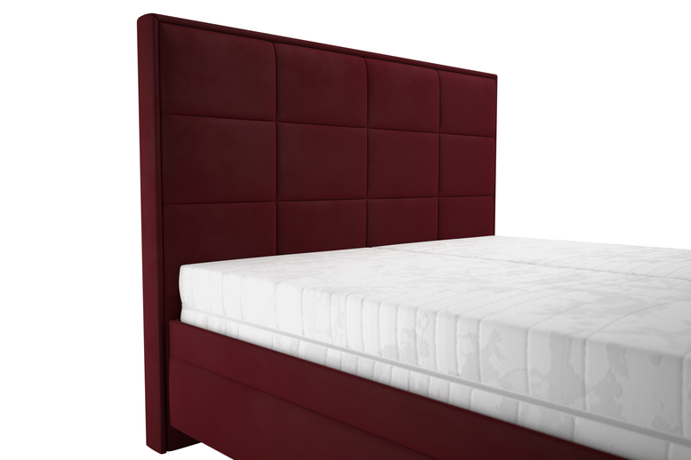 Postel Saimi 180x200 N90 vínová