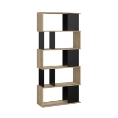 Regál Penta 735 dub sonoma/černá