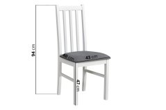 Jídelní židle Bosberg X - olše/6b Hygge 20