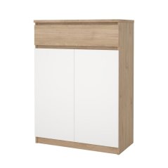 Botník Simplicity 209 jackson hickory/bílá