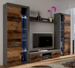 Obývací stěna Rizo XL matera/old style