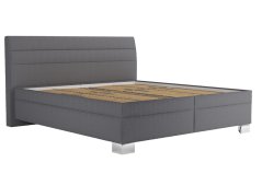 Postel Veneta 160x200 tmavě šedá