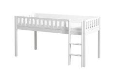 Vyvýšená postel Viggo bílá