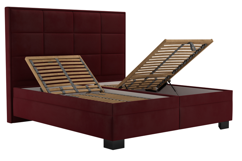 Postel Saimi 180x200 N90 vínová
