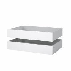 Úložný prostor Simplicity 243 bílý lesk