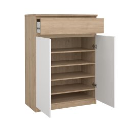 Botník Simplicity 209 jackson hickory/bílá