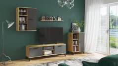 Závěsná skříňka Roky 3 Grafit