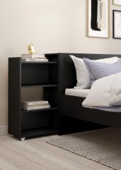 Čelo postele Simplicity 134 černý MAT