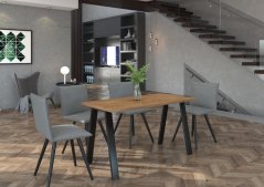 Jídelní stůl Kobalt 90x138 dub artisan