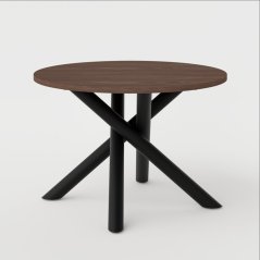 Jídelní stůl Osman kulatý ořech visconsin