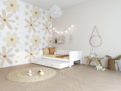 Postel s přistýlkou Romantic 446 bílá