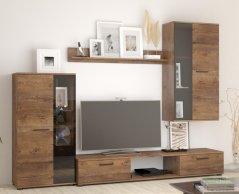 Obývací stěna Silos dub lefkas