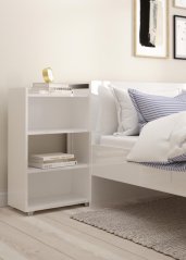 Čelo postele Simplicity 136 bílý lesk