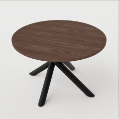 Jídelní stůl Osman kulatý ořech visconsin