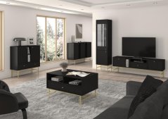 TV stolek Tomila 313/3 černý grafit