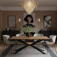 Jídelní stůl Torson dub lancelot