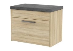 Botník se sedákem Pargas MINI dub sonoma