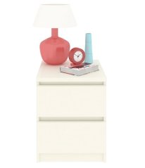 Noční stolek Simplicity 291 bílý woodgrain