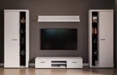 Obývací stěna Rizo XL bílá