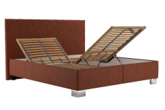 Postel Silviana 160x200 cihlová