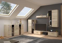 Obývací stěna Silos dub sonoma