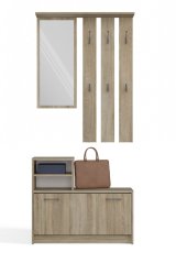 Předsíňová stěna Jantar dub sonoma