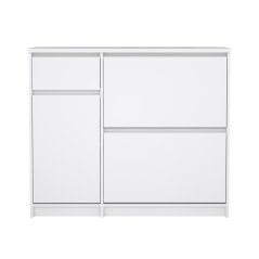 Botník Simplicity 206 bílý lesk