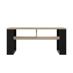 Konferenční stolek Sava 2 dub sonoma/černá