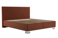 Postel Silviana 160x200 cihlová