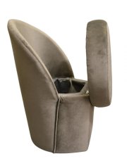 Taburet Piga hnědá