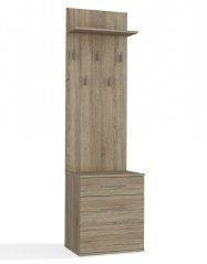Předsíňová stěna Topaz dub sonoma